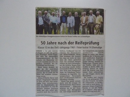 Zeitungsartikel 2011